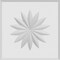 Ekena Millwork Standard Sedgwick Flower Rosette With Beveled Edge, 7"W x 7"H x 3/4"P ROSP070X070X075SDG10 - alternate 4